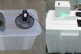 Chỉ tốn hơn 100.000 đồng, có ngay chiếc điều hòa tự chế từ thùng xốp mát rượi Chỉ tốn hơn 100.000 đồng, có ngay chiếc điều hòa tự chế từ thùng xốp mát rượi