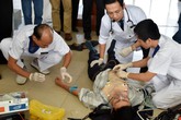 Đà Nẵng: Diễn tập ứng phó cấp cứu thảm họa cháy, nổ phục vụ APEC Đà Nẵng: Diễn tập ứng phó cấp cứu thảm họa cháy, nổ phục vụ APEC