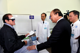Thủ tướng Nguyễn Xuân Phúc: Bệnh viện Mắt T.Ư cần chú trọng đào tạo nguồn nhân lực vừa hồng, vừa chuyên Thủ tướng Nguyễn Xuân Phúc: Bệnh viện Mắt T.Ư cần chú trọng đào tạo nguồn nhân lực vừa hồng, vừa chuyên