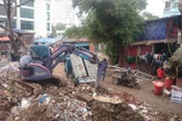 Quận Ba Đình (Hà Nội): Bãi phế thải vật liệu xây dựng “hành” dân Quận Ba Đình (Hà Nội): Bãi phế thải vật liệu xây dựng “hành” dân