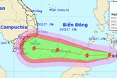 Thời tiết 23/12: Bão Tembin mạnh lên, biển Đông hứng bão kỷ lục Thời tiết 23/12: Bão Tembin mạnh lên, biển Đông hứng bão kỷ lục