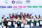 Quỹ sữa vươn cao Việt Nam đem niềm vui cuối năm đến trẻ em tỉnh Hưng Yên Quỹ sữa vươn cao Việt Nam đem niềm vui cuối năm đến trẻ em tỉnh Hưng Yên
