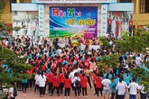 Hải Phòng: Hàng trăm học sinh trổ tài khiêu vũ đón chào năm học mới Hải Phòng: Hàng trăm học sinh trổ tài khiêu vũ đón chào năm học mới