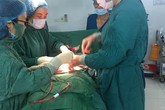 Người phụ nữ phải cắt toàn bộ tử cung vì khối u xơ nặng 8 kg Người phụ nữ phải cắt toàn bộ tử cung vì khối u xơ nặng 8 kg