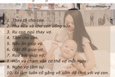 Mẹ bỉm sữa nô nức chấm điểm chồng theo trào lưu "10 việc khi vợ sinh, chồng làm được bao nhiêu" Mẹ bỉm sữa nô nức chấm điểm chồng theo trào lưu "10 việc khi vợ sinh, chồng làm được bao nhiêu"