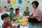 Trường mầm non “né” giữ trẻ cận Tết Trường mầm non “né” giữ trẻ cận Tết