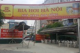 Phường Yên Hòa (Cầu Giấy, Hà Nội): Bãi xe, quán nhậu mọc la liệt trên đất dự án Phường Yên Hòa (Cầu Giấy, Hà Nội): Bãi xe, quán nhậu mọc la liệt trên đất dự án