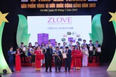 Zlove nhận giải vàng “sản phẩm vì sức khỏe cộng đồng” 2017 Zlove nhận giải vàng “sản phẩm vì sức khỏe cộng đồng” 2017