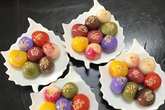 Bột bánh trôi, bánh ngũ sắc bán chạy dịp Tết Hàn thực Bột bánh trôi, bánh ngũ sắc bán chạy dịp Tết Hàn thực