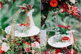 Tiệc cưới sân vườn trang trí đẹp như cổ tích của cặp đôi Hà Thành Tiệc cưới sân vườn trang trí đẹp như cổ tích của cặp đôi Hà Thành