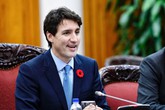 Thủ tướng Canada khoe vẻ lãng tử tại Việt Nam Thủ tướng Canada khoe vẻ lãng tử tại Việt Nam