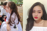 Lại xuất hiện "thiên thần áo dài trắng" có góc nghiêng đẹp như tạc tượng Lại xuất hiện "thiên thần áo dài trắng" có góc nghiêng đẹp như tạc tượng