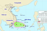 Hình thành áp thấp nhiệt đới trên Biển Đông Hình thành áp thấp nhiệt đới trên Biển Đông