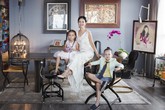 Rời nhà vườn triệu đô, Hồng Nhung và hai con chuyển tới căn hộ cao cấp trang trí đầy nghệ thuật ở quận 2 Rời nhà vườn triệu đô, Hồng Nhung và hai con chuyển tới căn hộ cao cấp trang trí đầy nghệ thuật ở quận 2