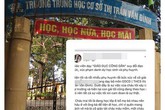 Hà Nội: Có việc giáo viên môn Giáo dục công dân đánh, đuổi học sinh Hà Nội: Có việc giáo viên môn Giáo dục công dân đánh, đuổi học sinh