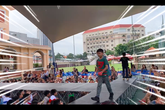 Vừa về quê tình mới, Cường Đô la đã đến trường cổ vũ con trai Subeo cùng với Hà Hồ Vừa về quê tình mới, Cường Đô la đã đến trường cổ vũ con trai Subeo cùng với Hà Hồ