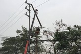 Vướng vào dây điện rớt giữa đường, một phụ nữ thiệt mạng Vướng vào dây điện rớt giữa đường, một phụ nữ thiệt mạng