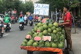 Bưởi da xanh, cam sành giá rẻ đồng loạt 'xuống đường' ở Sài Gòn Bưởi da xanh, cam sành giá rẻ đồng loạt 'xuống đường' ở Sài Gòn
