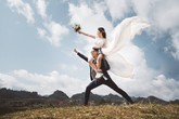 Cộng đồng mạng phát "sốt" với bộ ảnh cưới độc, dị Cộng đồng mạng phát "sốt" với bộ ảnh cưới độc, dị