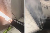 Dùng máy sấy tóc siêu rẻ, người phụ nữ “phát hoảng” vì suýt “thiêu rụi” cả căn nhà Dùng máy sấy tóc siêu rẻ, người phụ nữ “phát hoảng” vì suýt “thiêu rụi” cả căn nhà