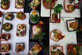 Nấm linh chi biến thành cây cảnh trưng bày dịp Tết Nấm linh chi biến thành cây cảnh trưng bày dịp Tết