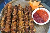 Thịt xiên nướng ngon như ngoài hàng Thịt xiên nướng ngon như ngoài hàng
