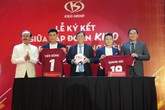 Nguyễn Quang Hải & Bùi Tiến Dũng trở thành đại sứ thương hiệu của tập đoàn Kido Nguyễn Quang Hải & Bùi Tiến Dũng trở thành đại sứ thương hiệu của tập đoàn Kido