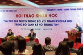 Hà Nội rất cần sự song hành của báo chí, truyền thông Hà Nội rất cần sự song hành của báo chí, truyền thông