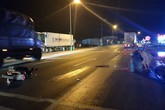 Đi xem bóng đá về bị xe container tông tử vong Đi xem bóng đá về bị xe container tông tử vong