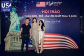 Hà Hồ, Thu Phương chiếm trọn sự chú ý tại sự kiện của US International Hà Hồ, Thu Phương chiếm trọn sự chú ý tại sự kiện của US International