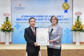 Vinmec times city nhận chứng chỉ chất lượng quốc tế JCI lần thứ 2 Vinmec times city nhận chứng chỉ chất lượng quốc tế JCI lần thứ 2