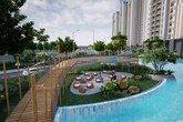 Cảnh quan kỳ ảo của Diamond Riverside Cảnh quan kỳ ảo của Diamond Riverside