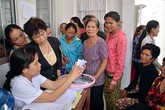 Cao điểm Chiến dịch dân số ở Hậu Giang Cao điểm Chiến dịch dân số ở Hậu Giang
