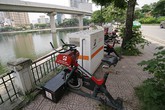 Hà Nội: Xe đạp lọc nước hồ Hoàng Cầu sắp thành đống phế liệu Hà Nội: Xe đạp lọc nước hồ Hoàng Cầu sắp thành đống phế liệu