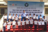 27 trường học tại huyện Tân Trụ (Long An) được trang bị hàng trăm máy lọc nước mới 27 trường học tại huyện Tân Trụ (Long An) được trang bị hàng trăm máy lọc nước mới
