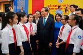 Chủ tịch nước Trần Đại Quang và những căn dặn tâm huyết vì sự nghiệp giáo dục Chủ tịch nước Trần Đại Quang và những căn dặn tâm huyết vì sự nghiệp giáo dục