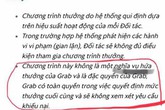 Thay đổi chế độ thưởng đột ngột, tài xế tố Grab “lừa dối” Thay đổi chế độ thưởng đột ngột, tài xế tố Grab “lừa dối”