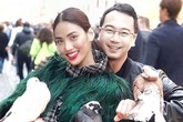 Lan Khuê và chồng chưa cưới tinh nghịch ở châu Âu Lan Khuê và chồng chưa cưới tinh nghịch ở châu Âu