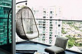 Đừng bỏ qua “võng treo ghế” khi trang trí nếu muốn ban công đẹp Đừng bỏ qua “võng treo ghế” khi trang trí nếu muốn ban công đẹp
