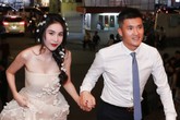 Thủy Tiên - Công Vinh sánh đôi trên thảm đỏ Thủy Tiên - Công Vinh sánh đôi trên thảm đỏ