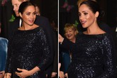 Meghan đeo vòng tay của Diana xem nhạc hội từ thiện Meghan đeo vòng tay của Diana xem nhạc hội từ thiện