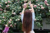 Khu vườn dịu dàng nét xuân, trăm hoa đua nở trên sân thượng 88m² của bà mẹ hai con Khu vườn dịu dàng nét xuân, trăm hoa đua nở trên sân thượng 88m² của bà mẹ hai con