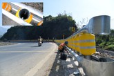 Dùng lốp xe cũ ngăn tai nạn, xóa điểm đen “tử thần” Dùng lốp xe cũ ngăn tai nạn, xóa điểm đen “tử thần”