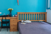 Ngôi nhà 48m² phong cách Địa Trung Hải tự tay làm… gần hết với tổng chi phí nội thất chỉ 70 triệu đồng của cặp vợ chồng 8x ở Hà Nội Ngôi nhà 48m² phong cách Địa Trung Hải tự tay làm… gần hết với tổng chi phí nội thất chỉ 70 triệu đồng của cặp vợ chồng 8x ở Hà Nội