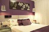 Trái tim lạc nhịp trước căn phòng ngủ mang sắc tím mộng mơ Trái tim lạc nhịp trước căn phòng ngủ mang sắc tím mộng mơ