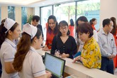 Khai trương Dịch vụ Thanh toán viện phí không dùng tiền mặt tại Bệnh viện Ung Bướu Hà Nội Khai trương Dịch vụ Thanh toán viện phí không dùng tiền mặt tại Bệnh viện Ung Bướu Hà Nội
