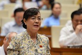 ĐBQH Nguyễn Thị Quyết Tâm rớm nước mắt ở nghị trường khi phản biện tăng giờ làm thêm ĐBQH Nguyễn Thị Quyết Tâm rớm nước mắt ở nghị trường khi phản biện tăng giờ làm thêm