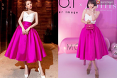 Cùng một chiếc đầm: Hương Giang thất thế vì chọn phụ kiện 'lỗi', Sam đơn giản mà lại thắng đậm Cùng một chiếc đầm: Hương Giang thất thế vì chọn phụ kiện 'lỗi', Sam đơn giản mà lại thắng đậm