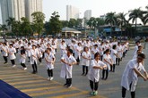 Vệ sinh tay sạch giúp giảm nguy cơ lây truyền vi khuẩn gây bệnh tiêu chảy Vệ sinh tay sạch giúp giảm nguy cơ lây truyền vi khuẩn gây bệnh tiêu chảy