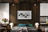 Khiến phòng ngủ ấn tượng hơn bằng tường gỗ Khiến phòng ngủ ấn tượng hơn bằng tường gỗ